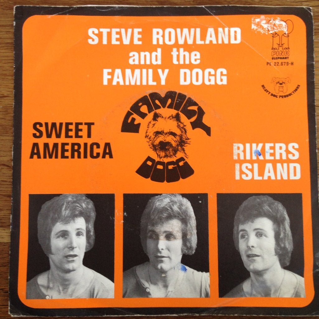 Steve Rowland Family Dogg Sweet America 7" FH 70s 1972 PS, Gebruikt, Overige genres, 7 inch, Ophalen of Verzenden