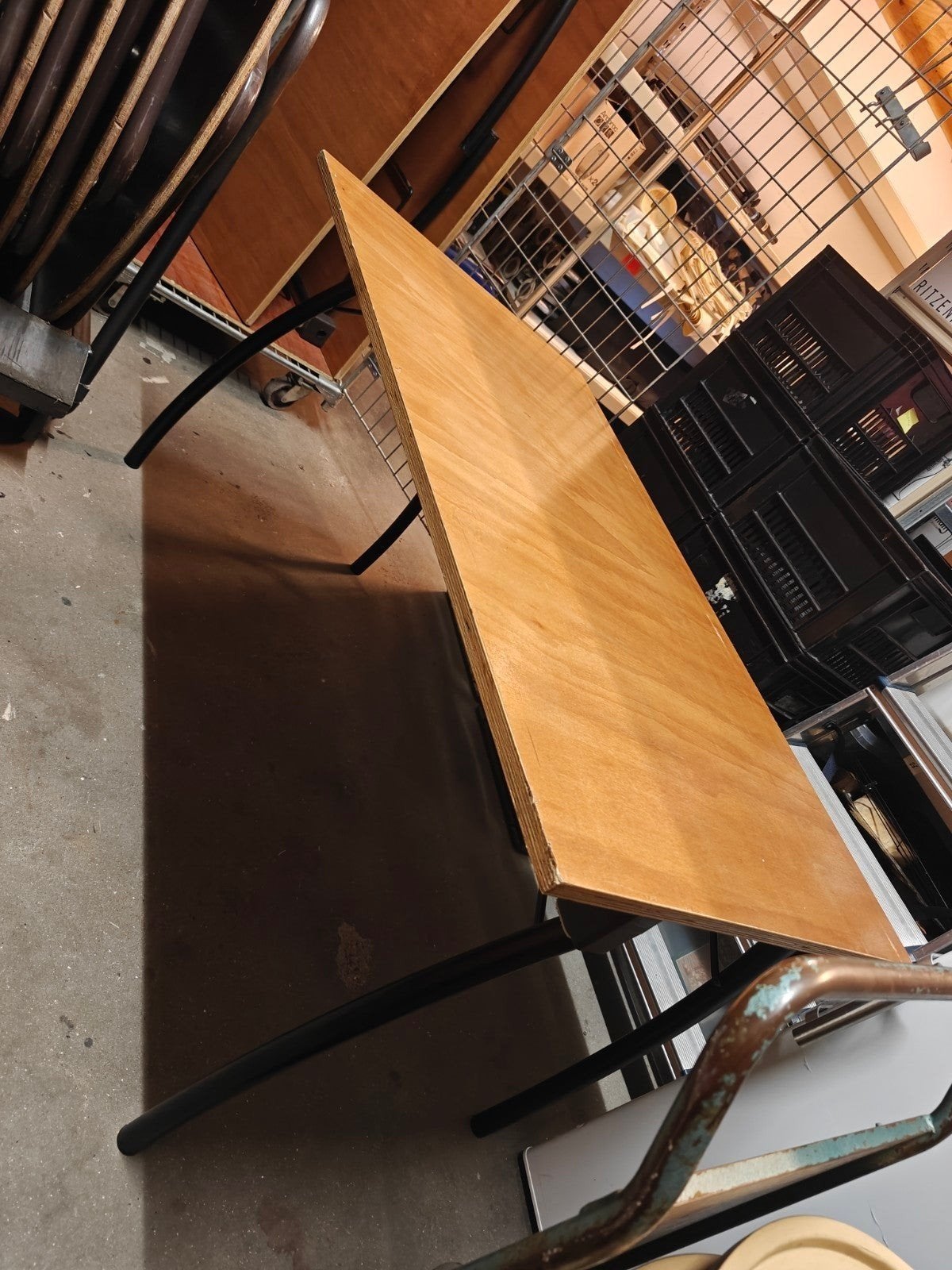Zware kwaliteit klaptafels, 2 soorten, zie omschrijving, Ophalen, Kunststof, Gebruikt, 100 tot 150 cm