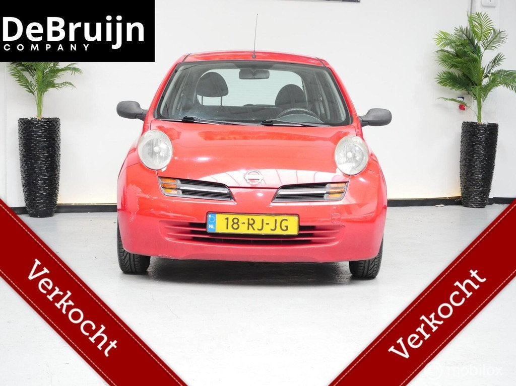 Nissan Micra 1.0 basis, Gebruikt, 31 €/maand, 4 cilinders, Origineel Nederlands