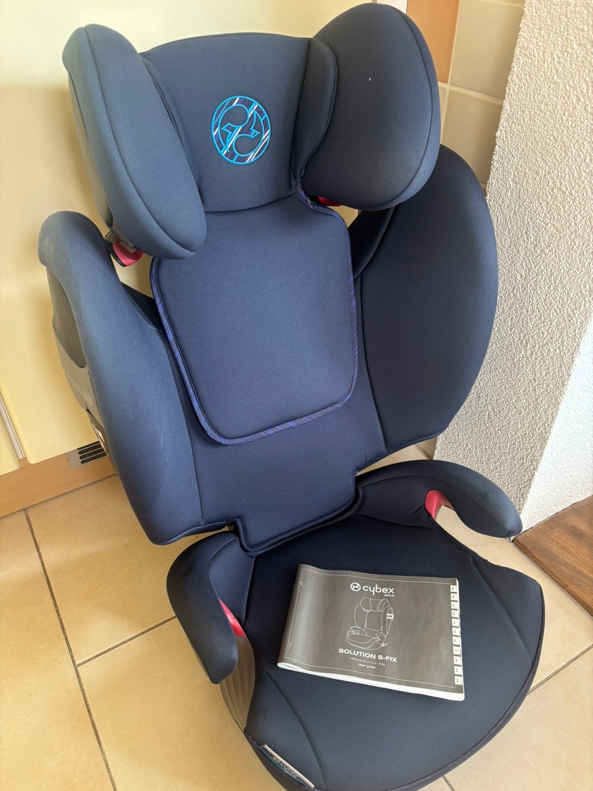 Cybex gold solution s-fix met isofix, Kinderen en Baby's, Autostoeltjes, Gebruikt, 15 t/m 36 kg, Verstelbare rugleuning, Isofix