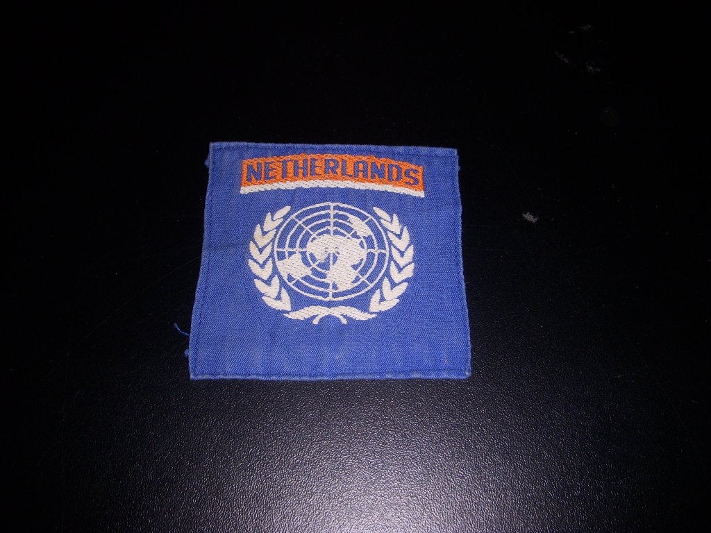 Badge Netherlands UNIFIL Libanon, Verzamelen, Ophalen of Verzenden, Landmacht, Nederland, Embleem of Badge