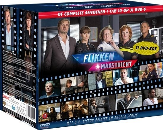 Flikken Maastricht Seizoenen 1-10 (31 DVD-box)  De Overloper, Nederlands, Ophalen of Verzenden, Zo goed als nieuw, Vanaf 12 jaar