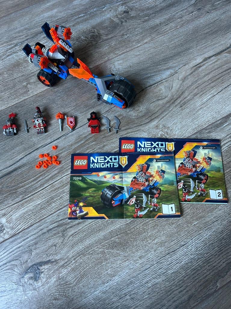 LEGO Nexo Knights 70319 – Macy’s Thunder Mace, Compleet, Overige thema's, Lego, Ophalen of Verzenden