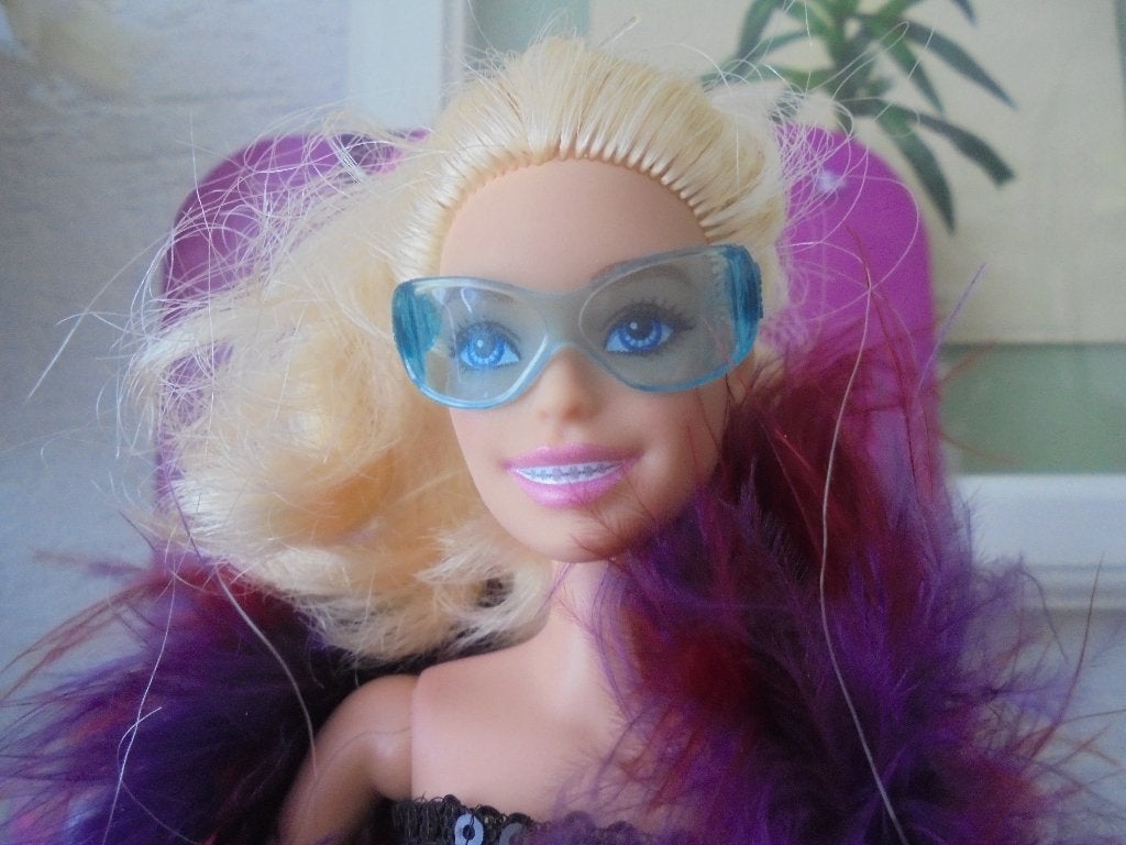 barbie bril blauw nieuw, Ophalen of Verzenden, Nieuw, Barbie