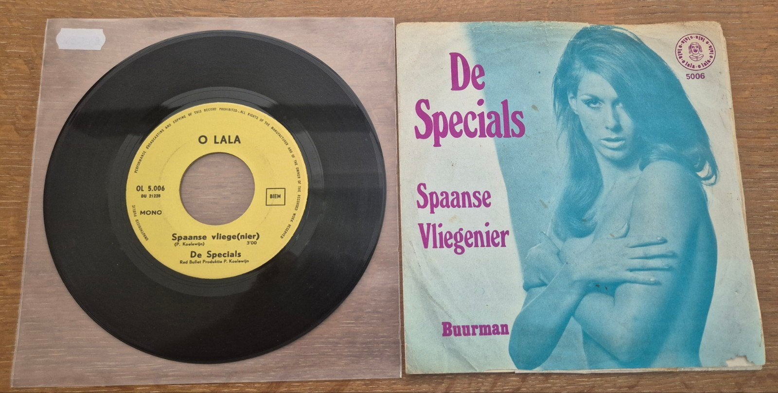 De Specials - Spaanse Vliegenier / piratenhit, Gebruikt, Verzenden, Originele persing, 7 inch