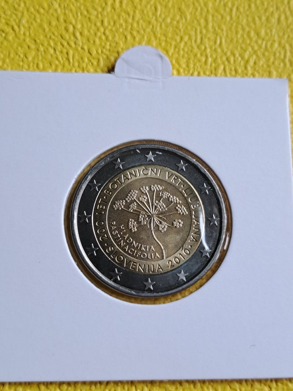 2 euro UNC Slovenië 2010 Botanische Tuinen, Ophalen of Verzenden, Slovenië, 2 euro