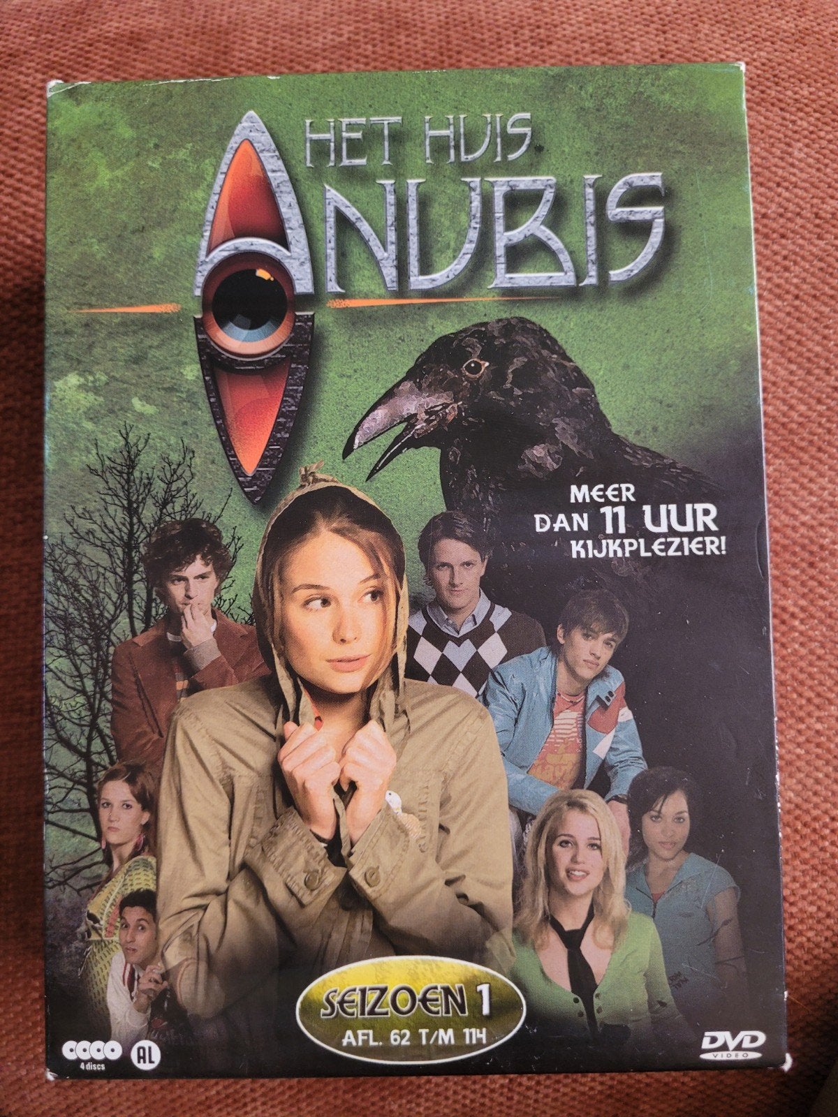 Het Huis Anubis Seizoen 1 DVD Boxset, Cd's en Dvd's, Seizoen 1, Overige genres, Zo goed als nieuw, Vanaf 6 jaar