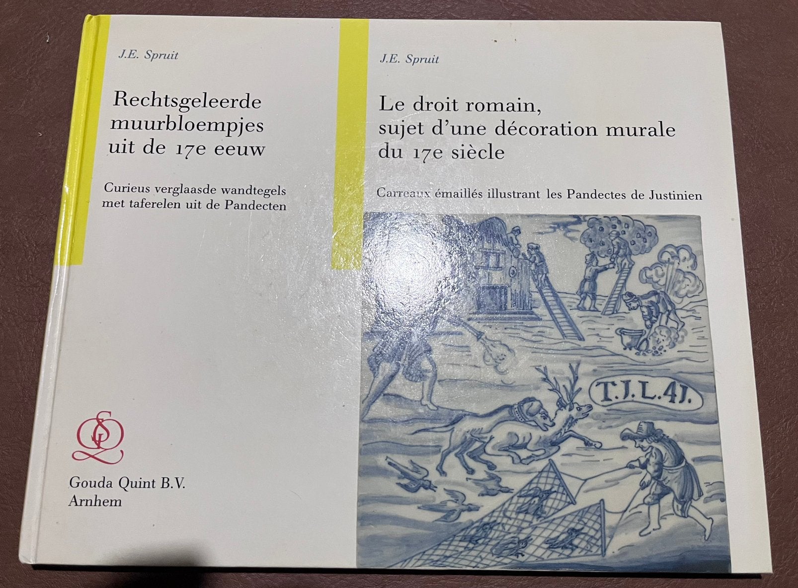 Boek - Rechtsgeleerde muurbloempjes uit de 17e eeuw, Antiek en Kunst, Antiek | Keramiek en Aardewerk, Ophalen of Verzenden