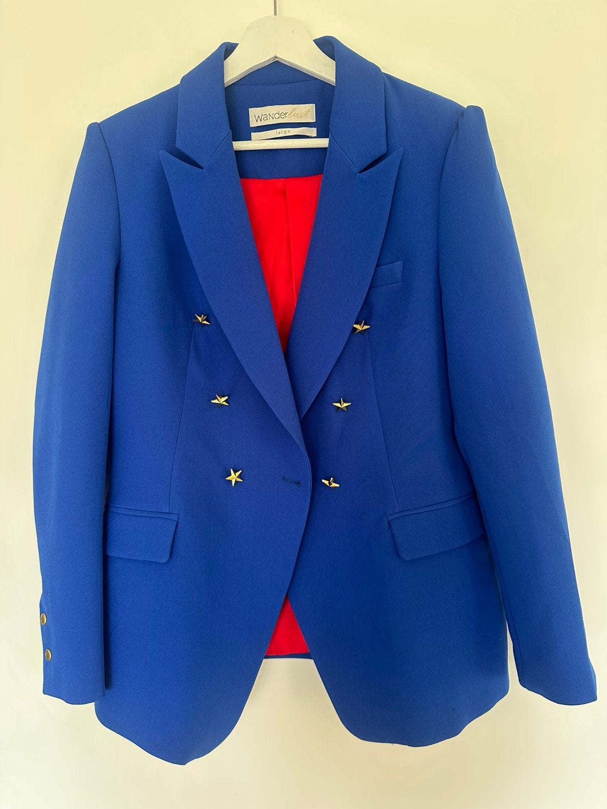 Colbert / blazer, Ophalen of Verzenden, Zo goed als nieuw, Blauw