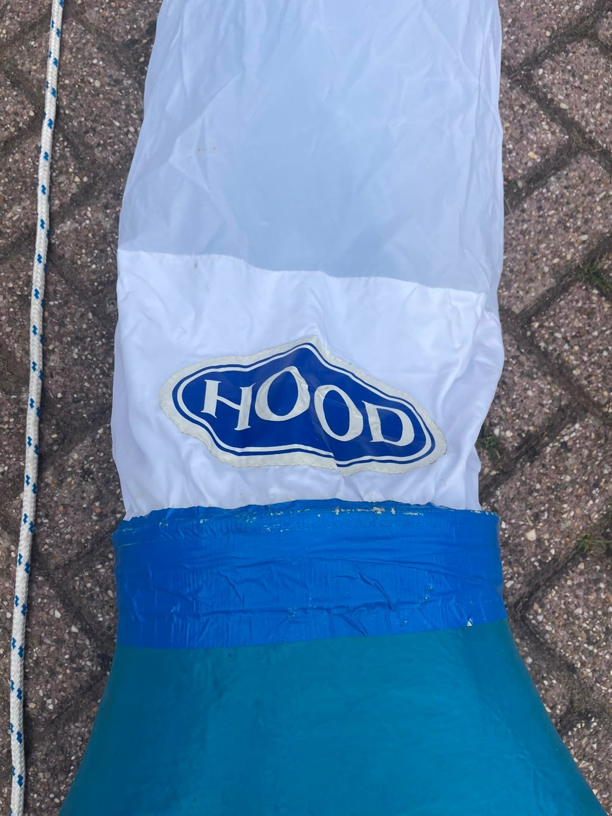 Hood genakerslurf genaker snuffer, Ophalen
