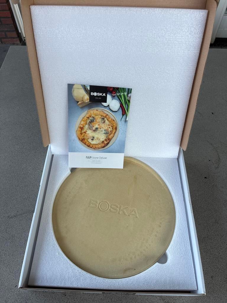 Boska Pizzasteen BBQ & Oven - 29,5 cm - Nieuw, Ophalen of Verzenden, Zo goed als nieuw