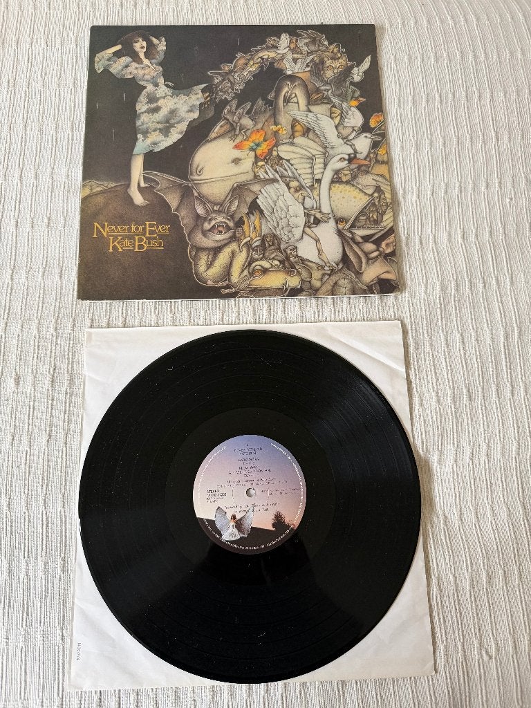 Kate Bush Never for Ever LP, LP, Gebruikt, Pop, Ophalen of Verzenden