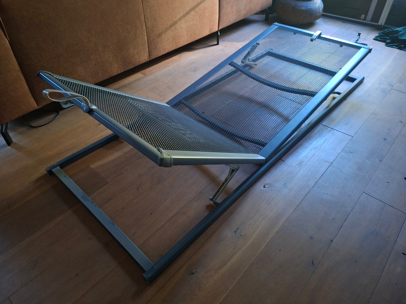Auping spiraal bedbodem handmatig verstelbaar 80x200 cm, Huis en Inrichting, Slaapkamer | Bedden, Ophalen, Eenpersoons, 80 cm