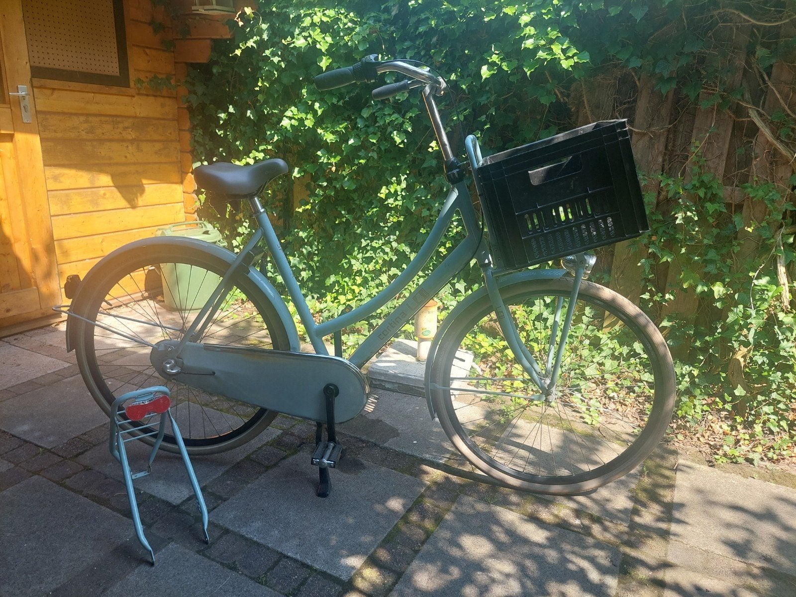 Cortina U4 Transportfiets 28 inch met krat en bagagerek, Ophalen of Verzenden, Gebruikt, Overige merken