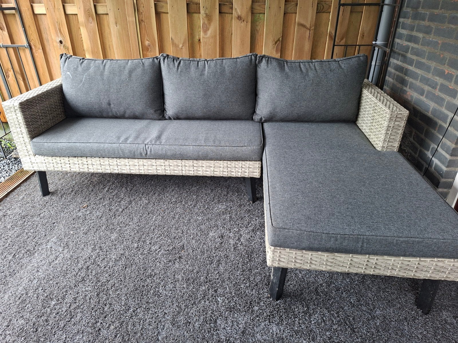 Comfortabele loungebank voor buiten, Tuin en Terras, Tuinbanken, Ophalen of Verzenden