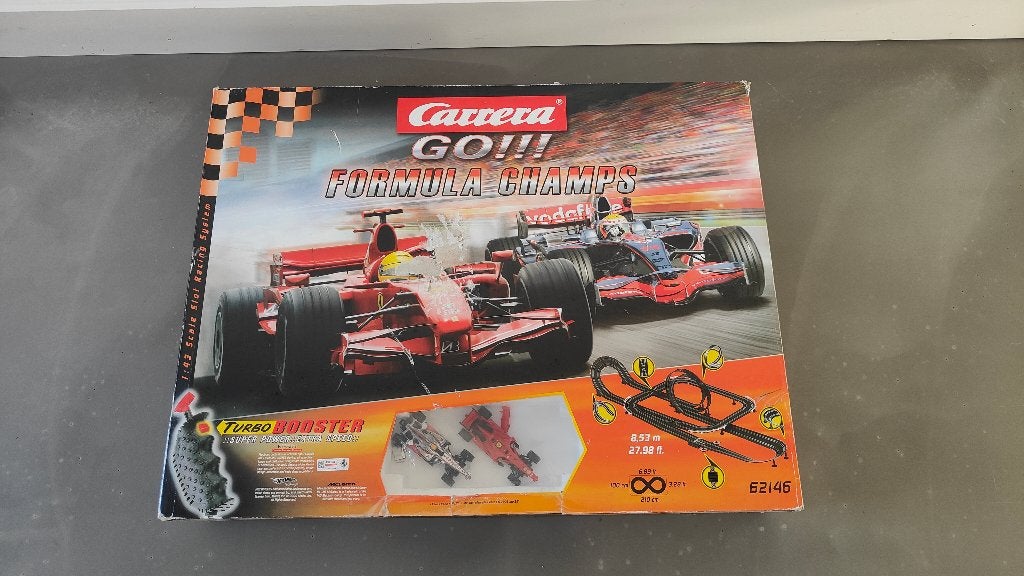 3 stuks Carrera Racebanen, Ophalen, Carrera, Elektrisch, Met looping