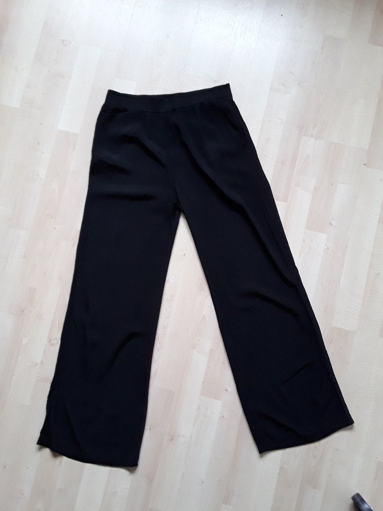 Broek in zwart van Samsoe&Samsoe mt M, Maat 38/40 (M), Verzenden, Zwart, Zo goed als nieuw