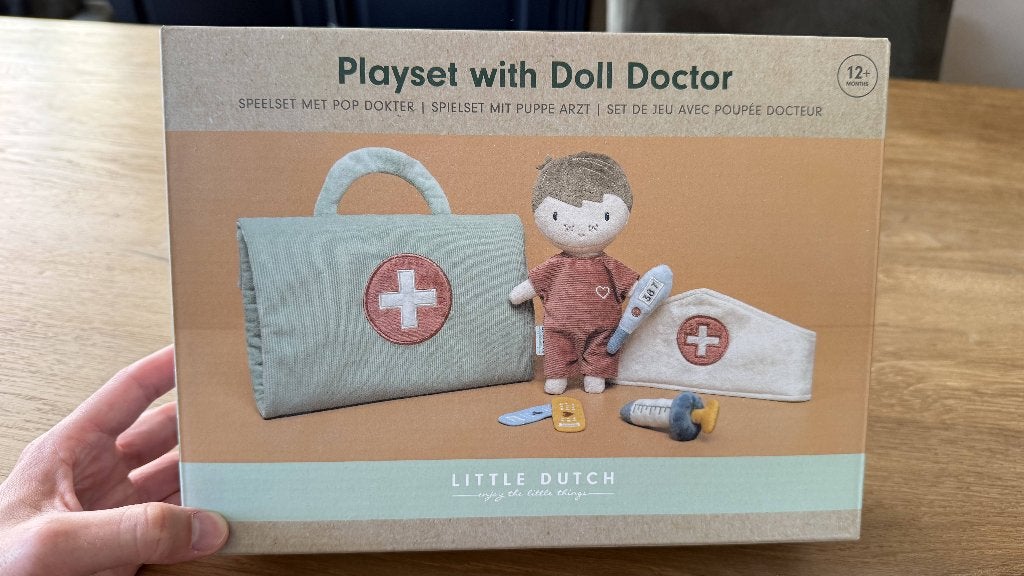 Little Dutch Speelset met Pop Dokter - Nieuw in doos, Ophalen of Verzenden, Zo goed als nieuw, Overige typen