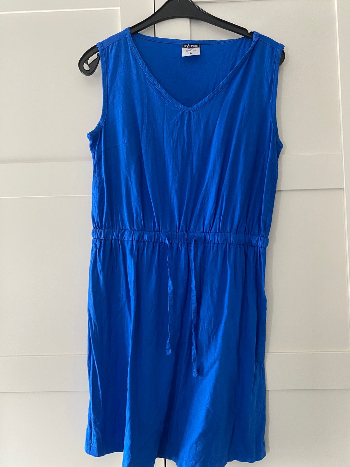 Blauwe zomerjurk, Maat 38/40 (M), Blauw, Nieuw, Ophalen of Verzenden
