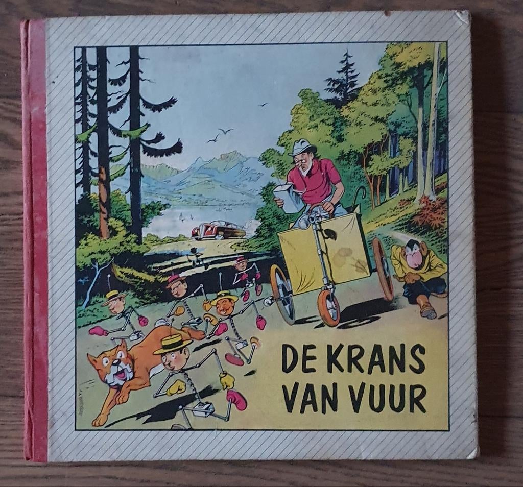 De Krans van Vuur - F.A. Breysse (Vintage Stripboek), Boeken, Stripboeken, Gelezen, Eén stripboek, Ophalen of Verzenden
