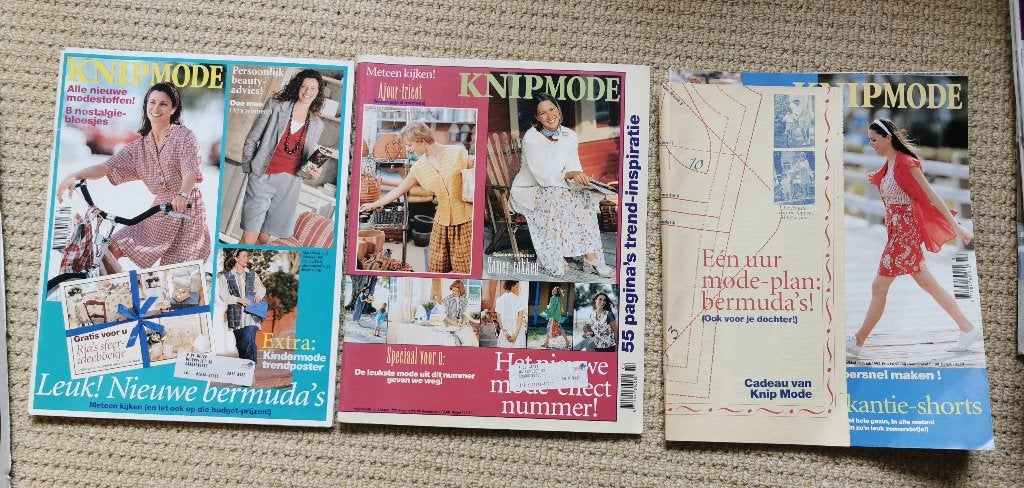 14 .. knipmode 1995, Hobby en Vrije tijd, Kledingpatronen, Ophalen of Verzenden, Nieuw, Vrouw, Knipmode