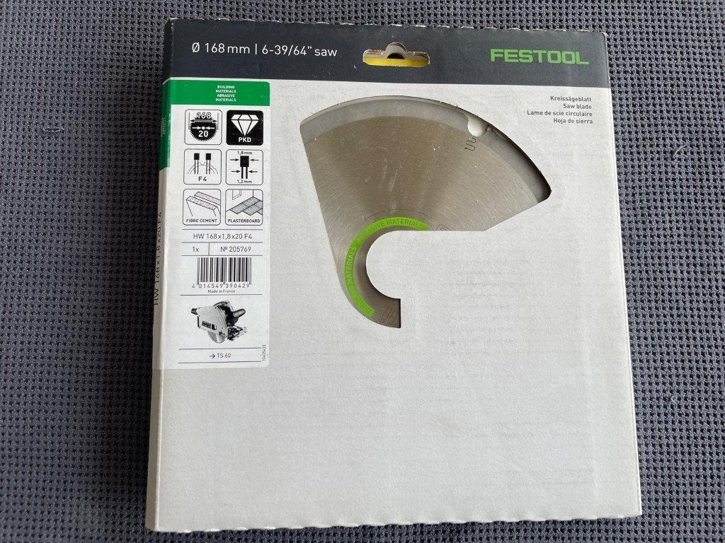 Festool nr. 205769, Diamant cirkelzaagblad, Nieuw, Ophalen of Verzenden, /, Festool