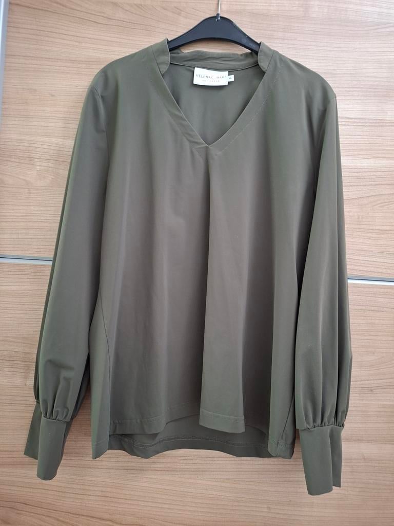 Helena Hart blouse maat L, Ophalen of Verzenden, Zo goed als nieuw, Maat 38/40 (M), Groen