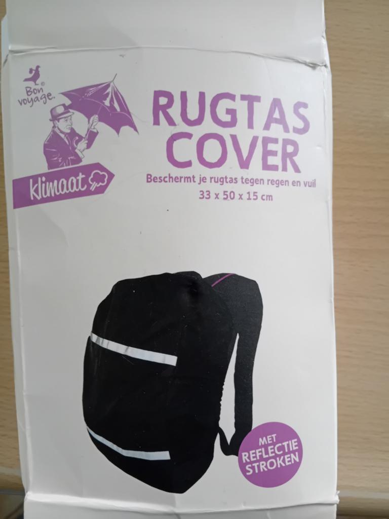 Rugtas Cover - Beschermt tegen regen en vuil, Ophalen of Verzenden