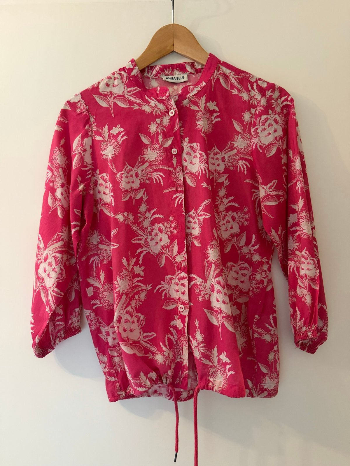 Anna van Toor Fuchsia Rose Dames Blouse - Maat XS, Ophalen of Verzenden, Zo goed als nieuw, Maat 34 (XS) of kleiner, Roze