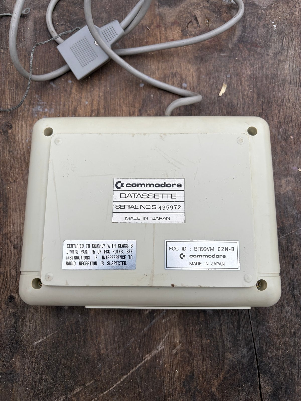 Commodore Datasette C2N Model 1530 met doos en handleiding, Computers en Software, Vintage Computers, Ophalen of Verzenden