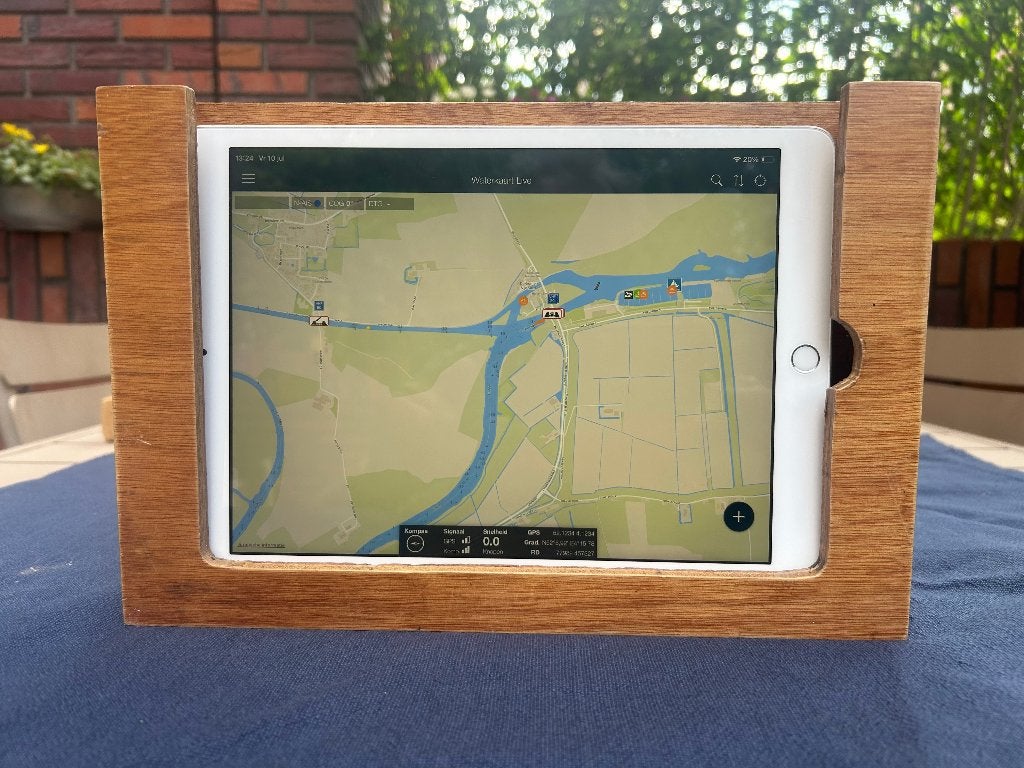 Ipadhouder voor boot of camper, Ophalen, Gebruikt, Gps of Kompas
