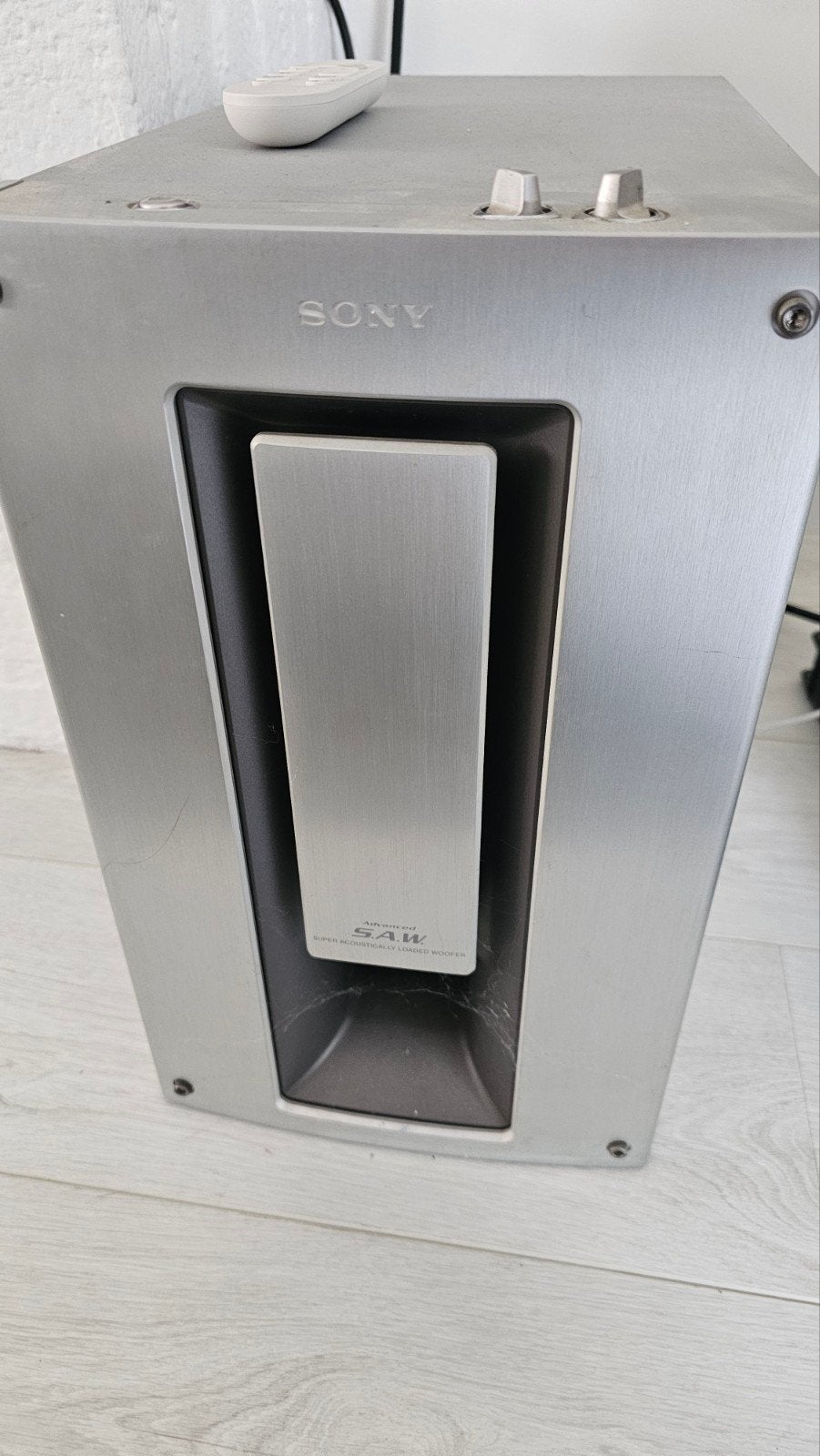 Sony VE-705 Subwoofer - Krachtige Baservaring, Ophalen, Gebruikt, Subwoofer, Sony