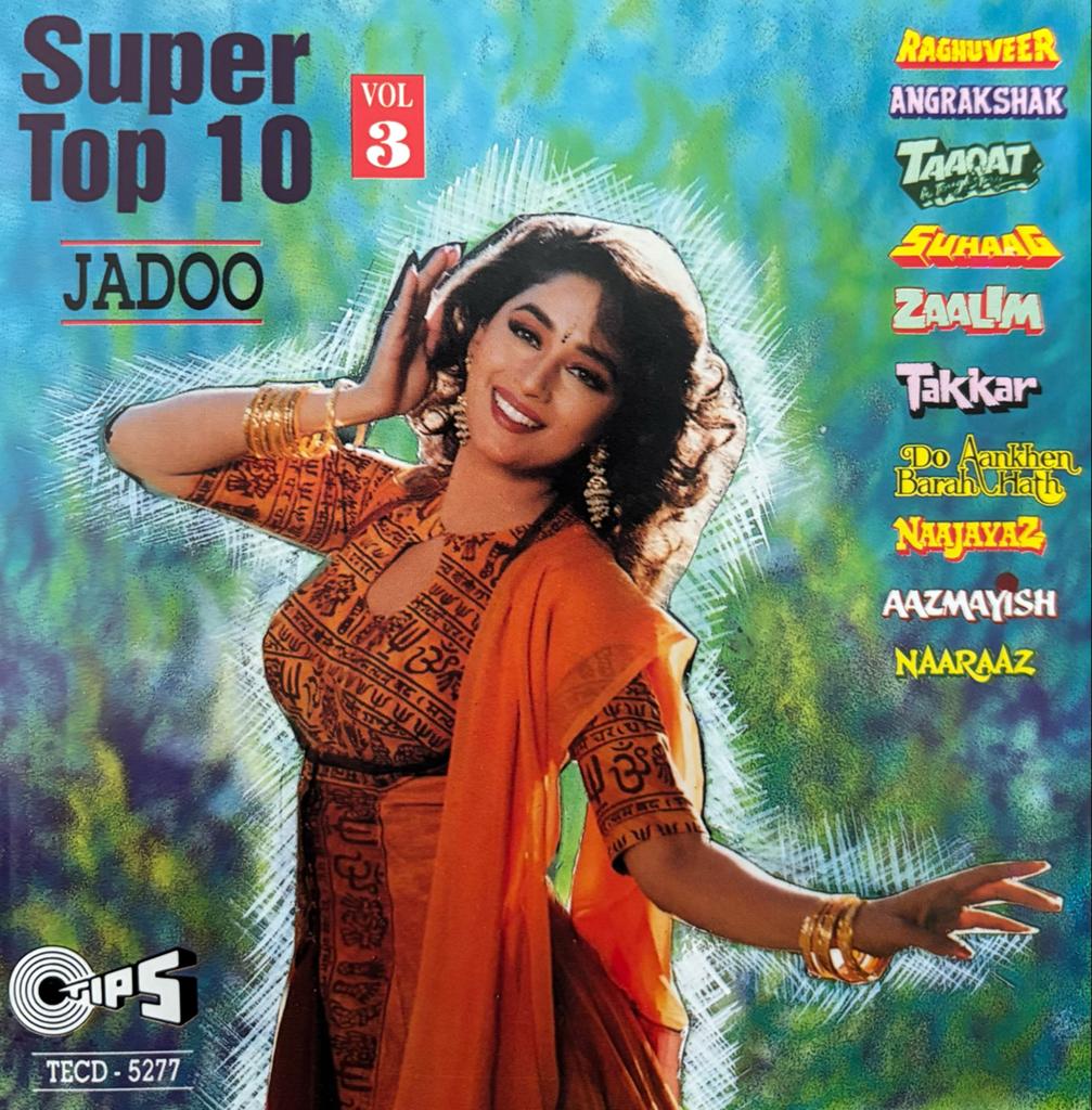 Super Top 10 Jadoo Vol 3 Indiase Bollywood CD, Verzenden, Gebruikt