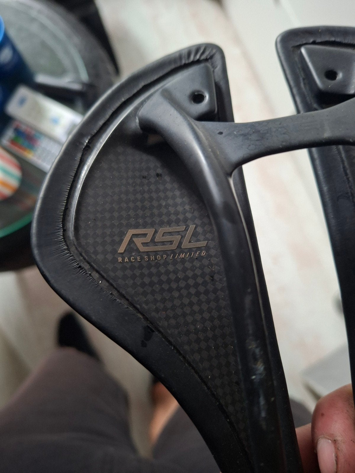 Trek Aeolus RSL zadel met een beschadiging, Fietsen en Brommers, Gebruikt, Ophalen of Verzenden, Gravelbike, Zadel