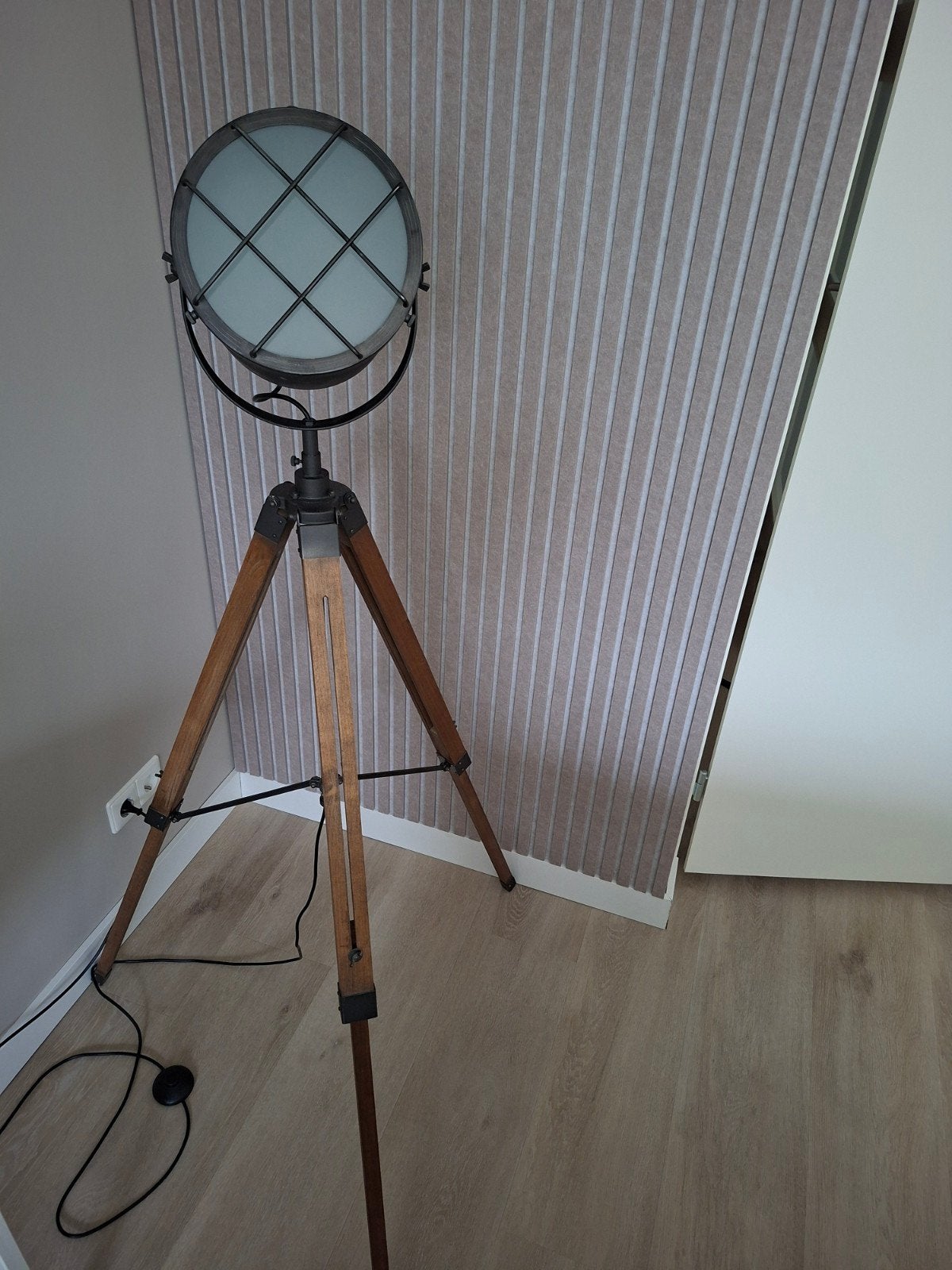 Industriële Vloerlamp, Ophalen of Verzenden, Zo goed als nieuw, 100 tot 150 cm