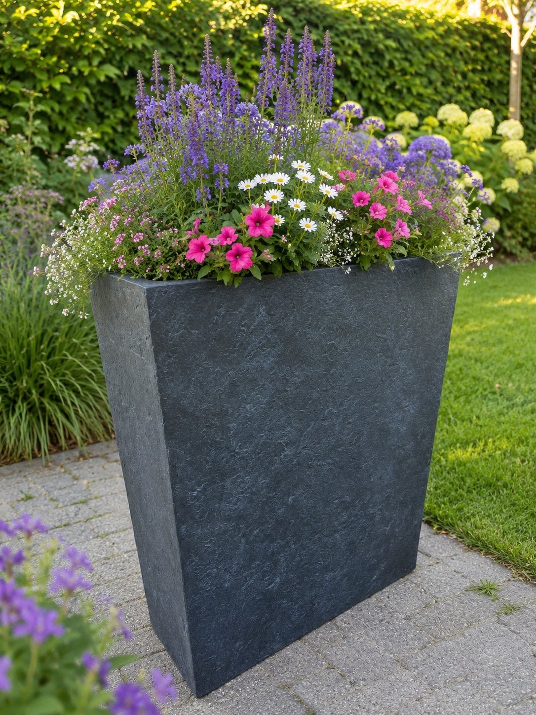 Grote Terrasafzetter Antraciet - Leisteen look, Ophalen, Overige materialen, Nieuw, 60 tot 100 cm
