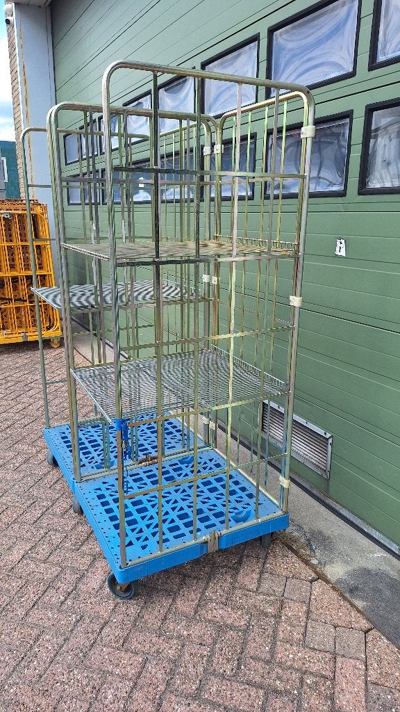 rolcontainer rolcontainers met 3 rekken, Ophalen, Gebruikt, Industriepark 2a 9351PA Leek, H.O.Albert Ale Slotema
