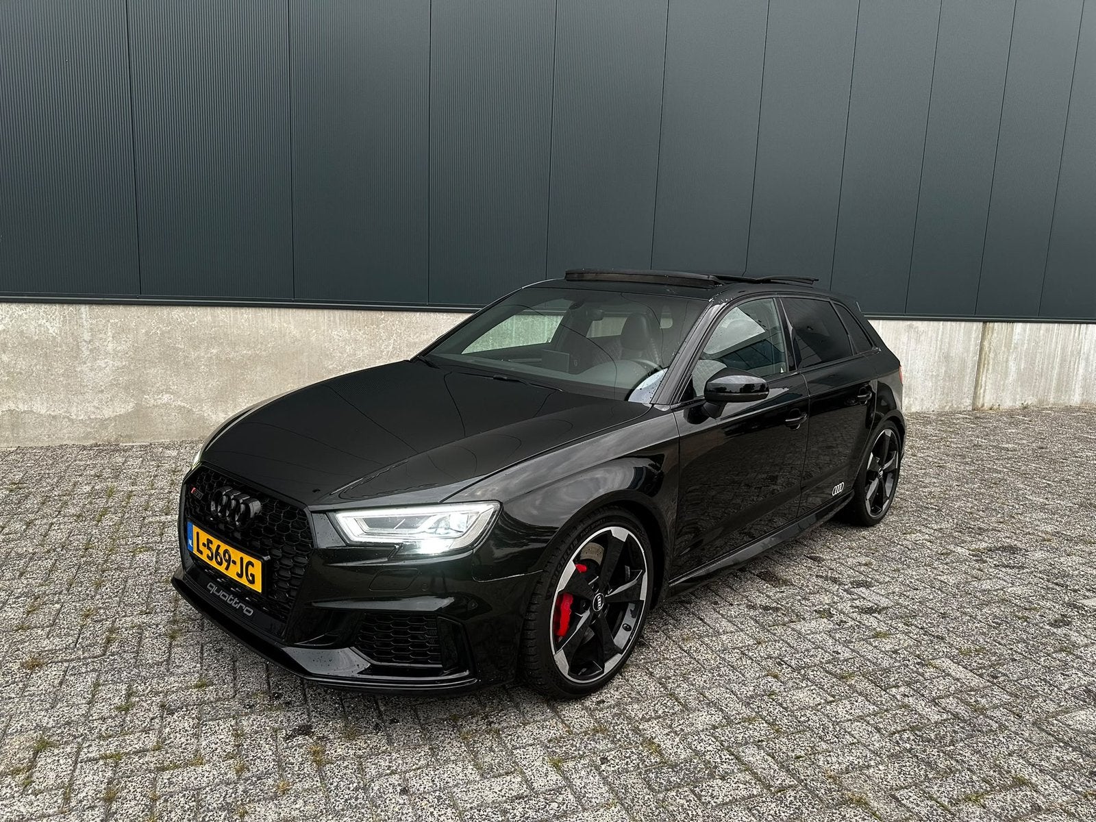 Audi RS3 2.5 TFSI l Quattro l 2019 l Pano |RS Sport lVirtual, Automaat, Zwart, RS3, 1505 kg