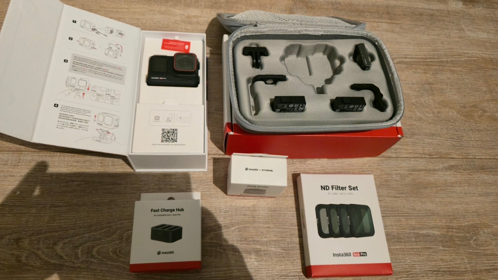 Insta360 Ace Pro met accessoires -, Ophalen of Verzenden, Nieuw, Overige merken