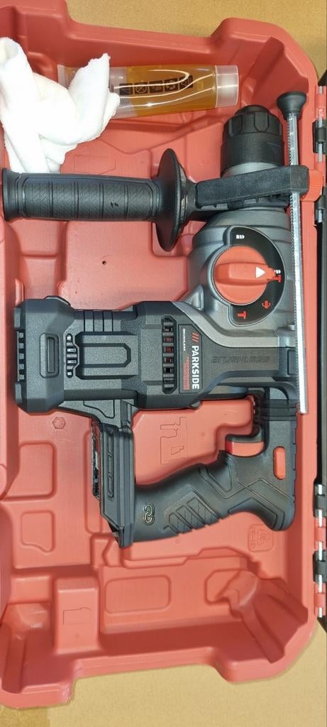 PARKSIDE PERFORMANCE Accu-combihamer 20V met accu en lader, Verzenden, Nieuw, Boor- en/of Breekhamer