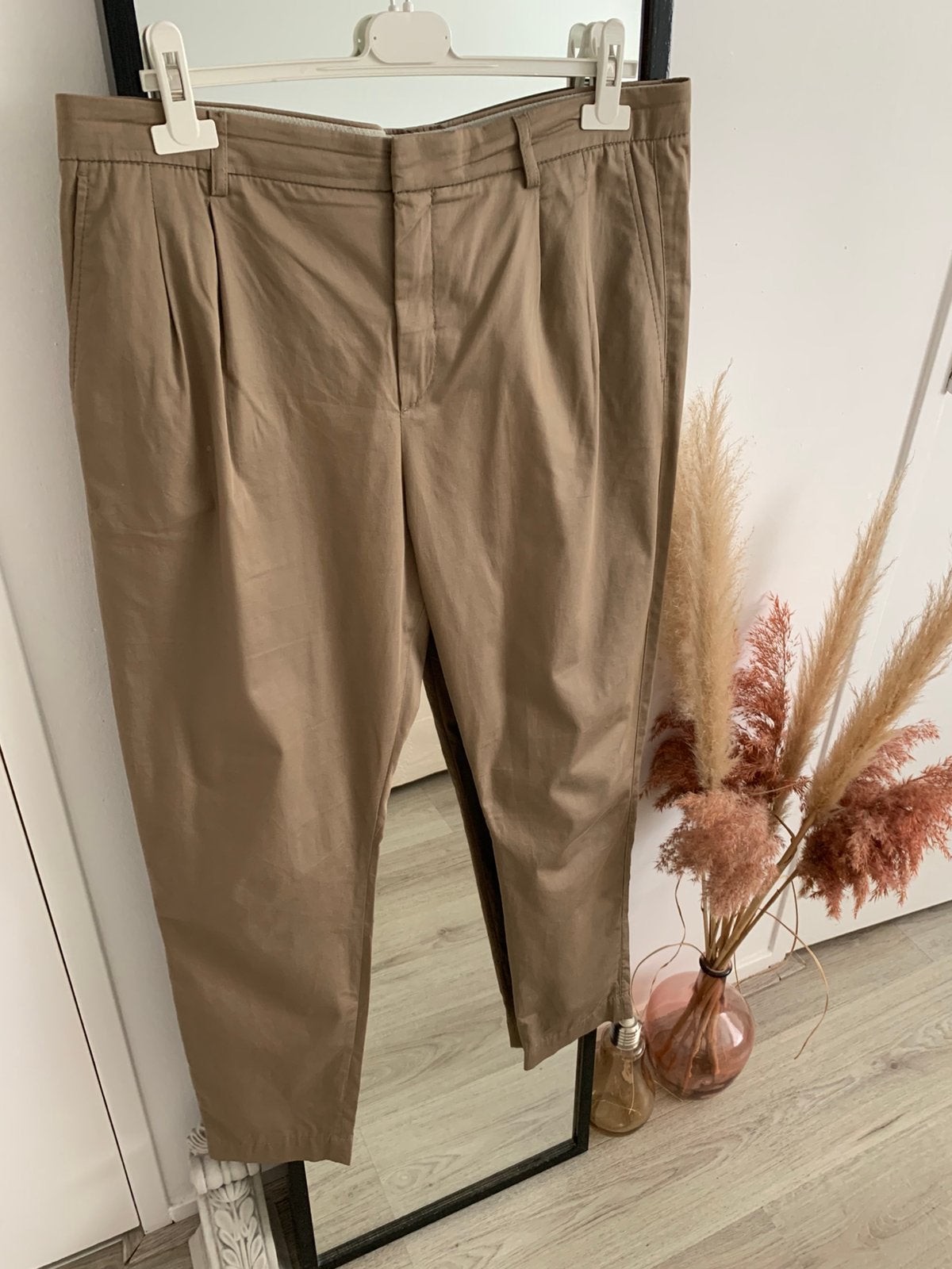 Drykorn camel dames  broek maat 30-34., Bruin, Maat 42/44 (L), Ophalen of Verzenden, Zo goed als nieuw