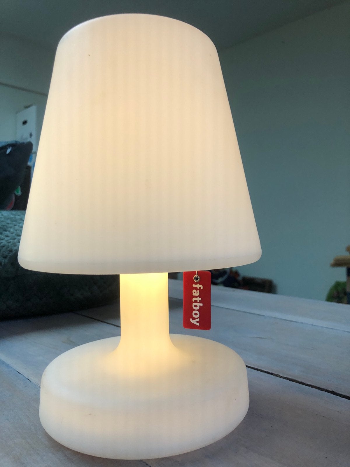 Edison the petit fatboy draadloos lampje, Huis en Inrichting, Lampen | Tafellampen, Verzenden, Zo goed als nieuw, Fatboy, Draadloos