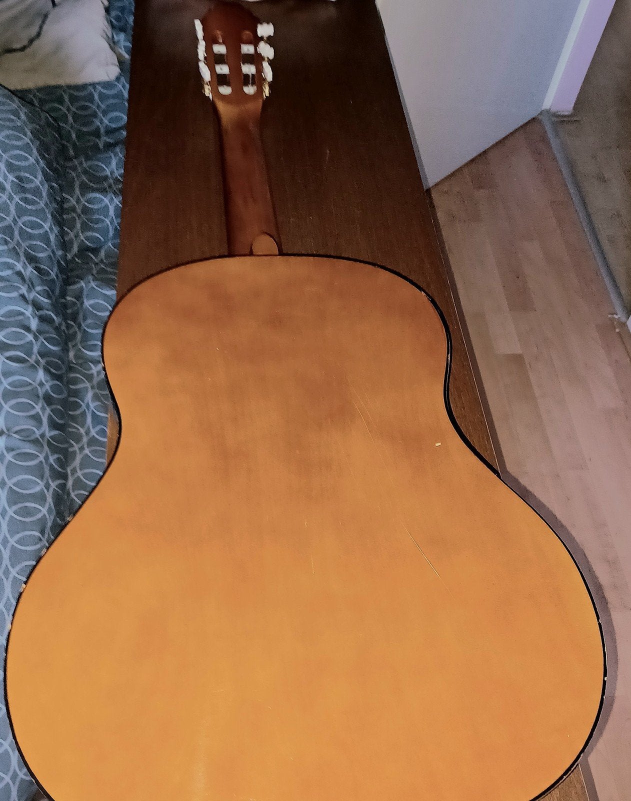 Martinez MTC-080-PPB Klassieke Spaanse Gitaar, Muziek en Instrumenten, Snaarinstrumenten | Gitaren | Akoestisch, Ophalen, Gebruikt