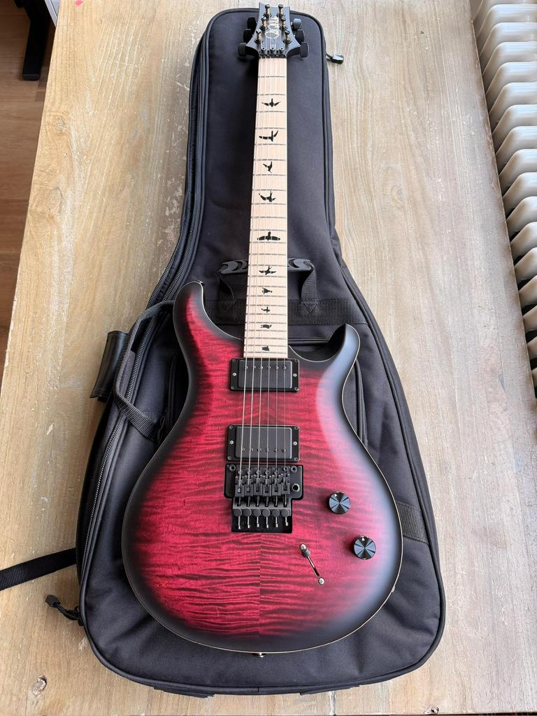 PRS Dustie Waring CE 24 Floyd, Muziek en Instrumenten, Ophalen, Zo goed als nieuw, Solid body, Paul Reed Smith