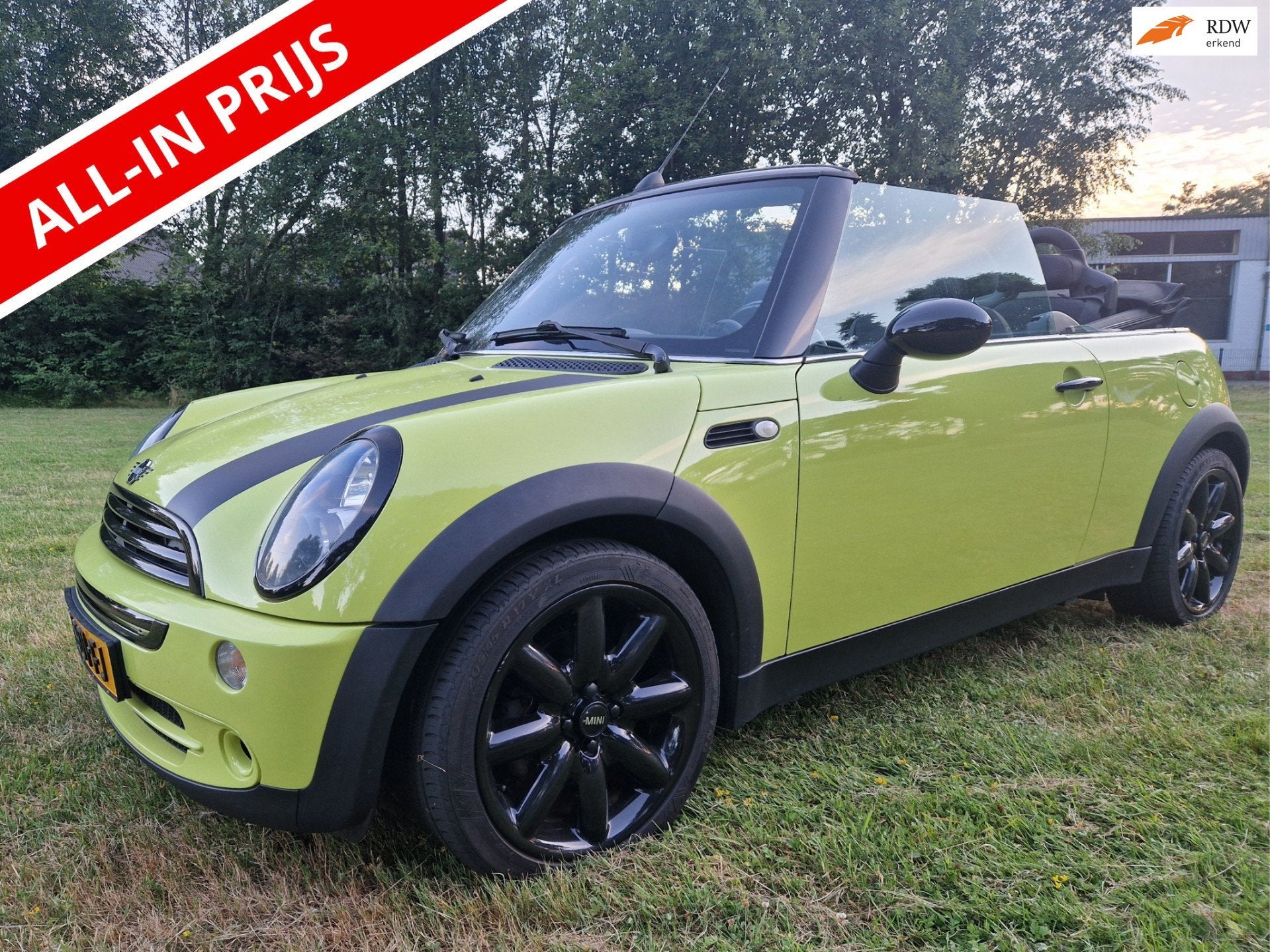 Mini Cooper Cabrio 1.6 / PARK. SENSOREN / ELEC. DAK / UNIEKE, Auto's, Mini, Voorwielaandrijving, Gebruikt, 4 cilinders, Cabriolet