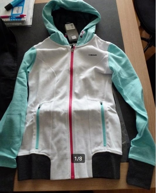 head vision wcc dames trainingsjack maat xs, Sport en Fitness, L00, Nieuw, Ophalen of Verzenden, Kleding