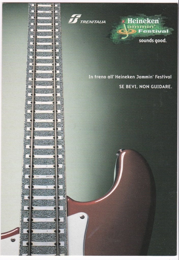Heineken Jammin-Festival Italia voor € 1,00, Verzamelen, Biermerken, Ophalen, Nieuw, Overige typen, Heineken