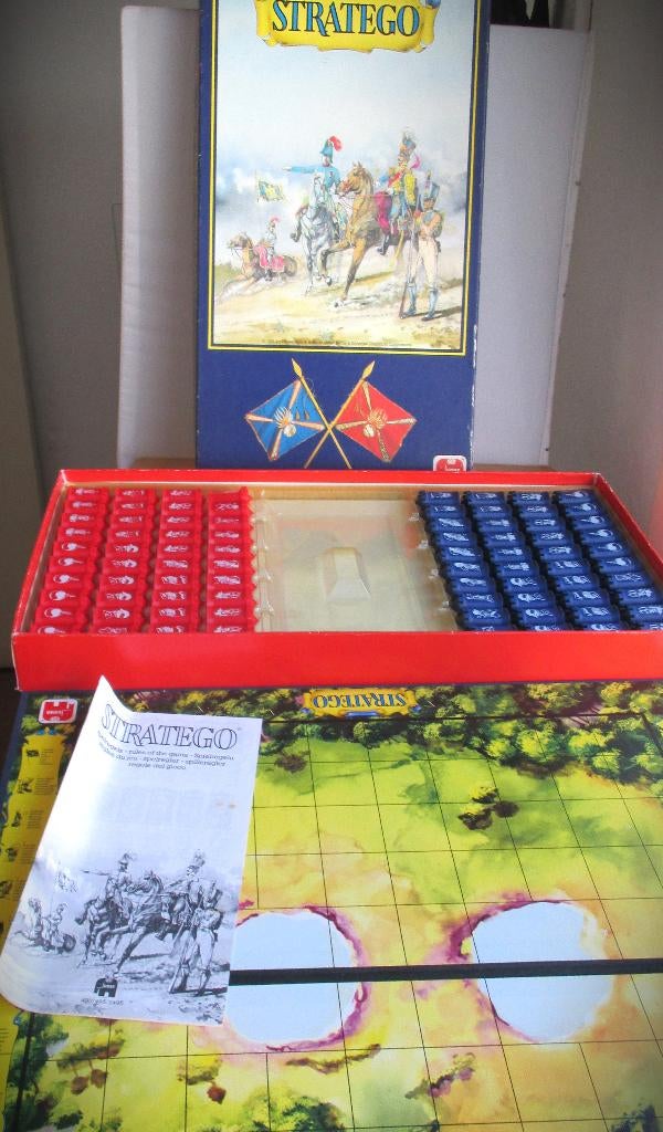 Stratego Jumbo nr 495~Jaren 70~Compleet~Legers, Een of twee spelers, Ophalen of Verzenden, Gebruikt, JUMBO