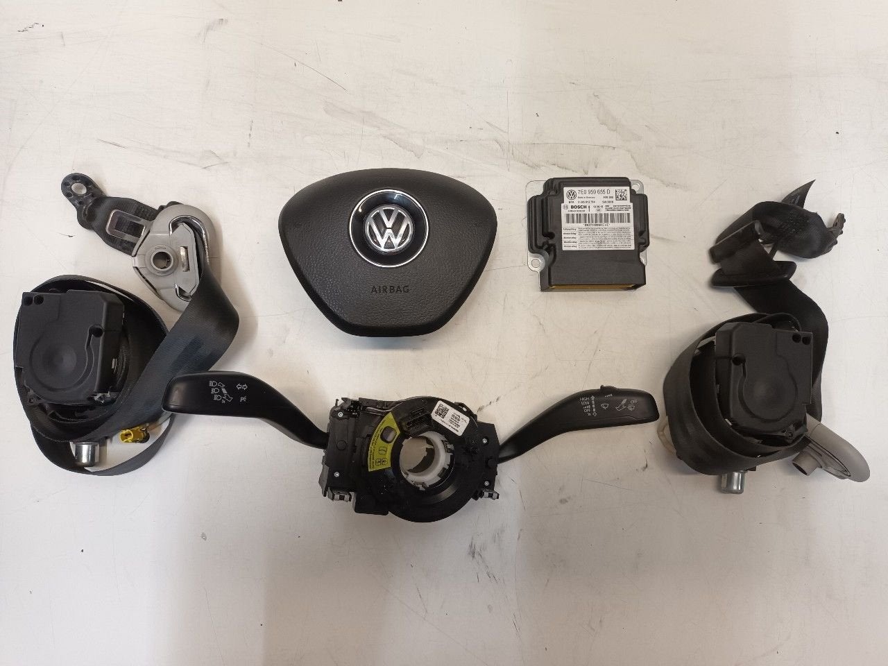Airbag set Volkswagen Transporter, Onderdelen@venauto.nl, Van der Ven Autorecycling B.V., Gebruikt, Ettenseweg 76, 4706 PB Roosendaal, The Netherlands