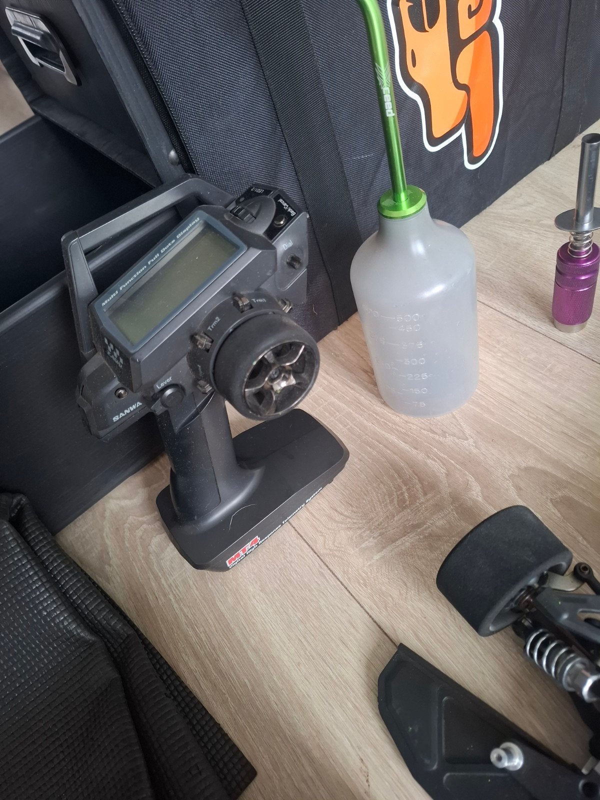Serpent 747 Nitro RC Auto veel extra's  zo goed als nieuw, Gebruikt, Ophalen of Verzenden, Schaal 1:10, Auto onroad